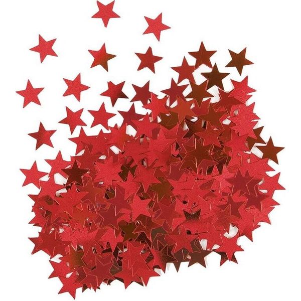 Unique Party - Coriandoli Di Carta SG25276 (Taglia Unica) (Rosso)-image