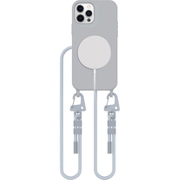 Tech-Protect Collana Magsafe Iphone 12 / 12 Pro Grigio Pastello-image