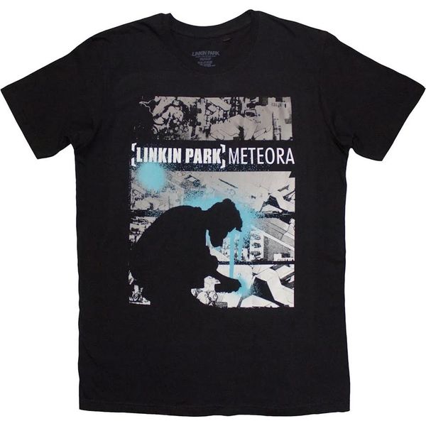 Linkin Park - Top Corto "Meteora Drip Collage"" Per Donna RO12655 (Xxl) (Nero)"-image