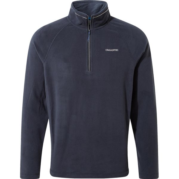 Craghoppers - Top In Pile "Corey Vi"" Con Mezza Zip Da Uomo CG1466 (S) (Blu Scuro/Marino Screziato)"-image