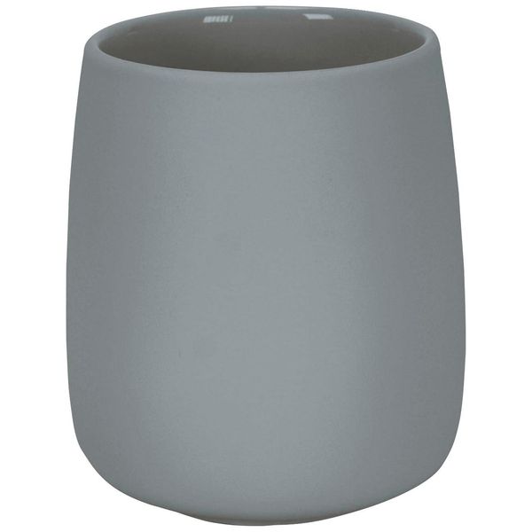 Zahnputzbecher Kleine Wolke "Eclipse", Beige (Nebel), B:8,6Cm H:10Cm L:8,6Cm, Steinzeug, Zahnputzbecher-image