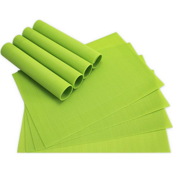 Tovagliette Borda Set Di 8 Verde Chiaro Come Tovagliette Da Tavola-image