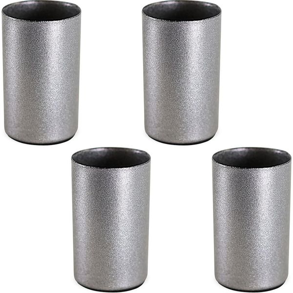 Portacandele A Bastoncino Magnetico 4 Portacandele In Metallo Argentato 2,3 Cm-image