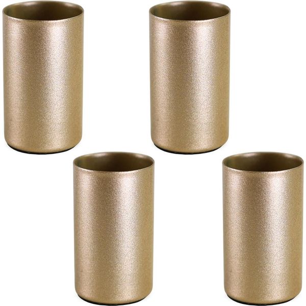 Portacandele A Bastoncino Magnetico 4 Portacandele In Metallo Dorato 2,3 Cm-image