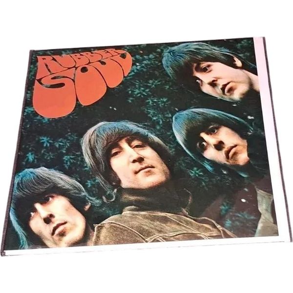 The Beatles - Album - Biglietto D'auguri "Rubber Soul"" - Cartoncino RO11876 (Taglia Unica) (A Colori)"-image