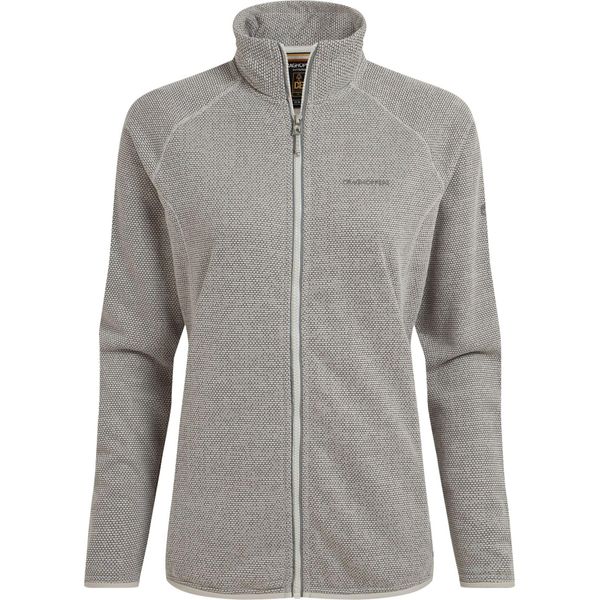 Craghoppers - Giacca In Pile Con Zip Integrale "Tarvos"" Da Donna CG2037 (36 De) (Grigio Scuro Screziato)"-image