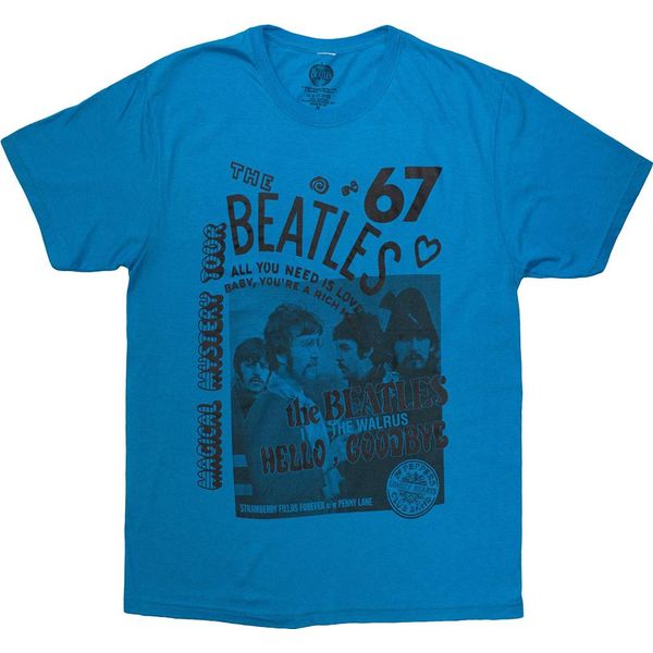 The Beatles - Maglietta "1967"" Per Uomo/Donna Unisex RO12710 (S) (Blu)"-image