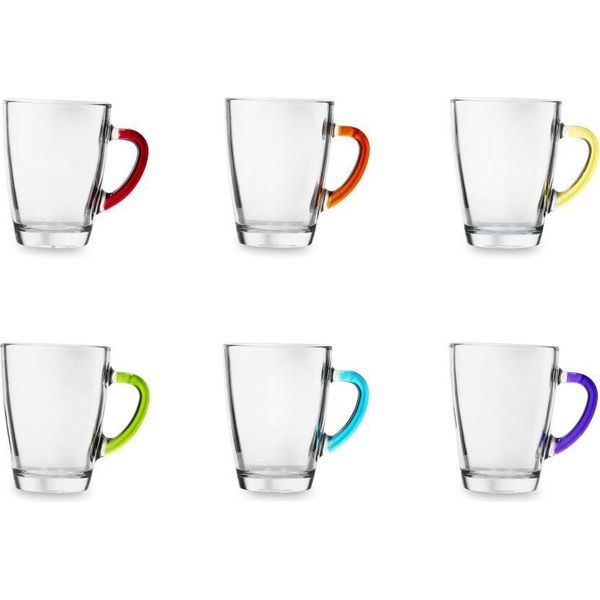Set Di 6 Bicchieri Excelsa In Vetro Limpido Da 30 Cl Colorato-image