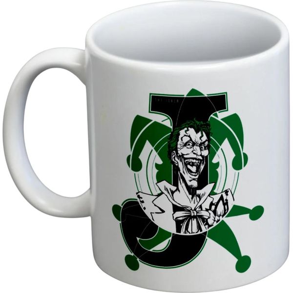 Batman - Tazza Da Caffè "Joker Jester"" PM11191 (Taglia Unica) (Bianco)"-image