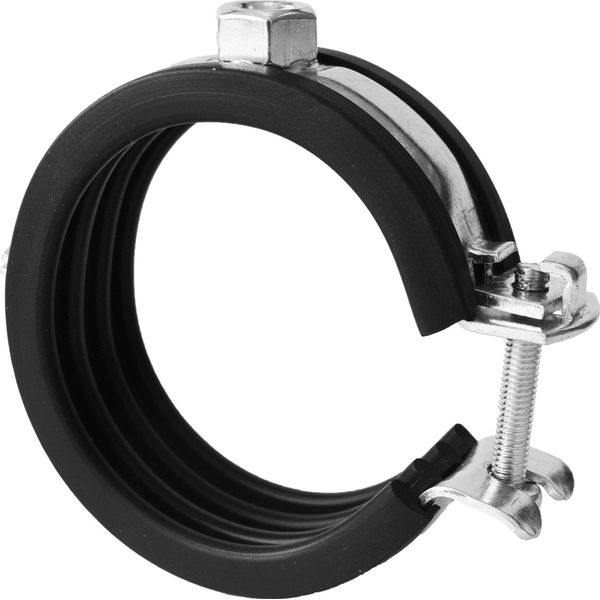 20 Pezzi - Morsetto Per Tubi A Cerniera M8 32-35 Mm (1'') Zincato Con Inserto : 32-35 Mm : M8 Filettatura Di Connessione: M8 Dimensione: 32-35 Mm-image