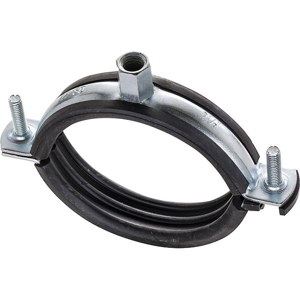 5 Pezzi - Fascetta Per Tubi Classic M8/10 112-118 Mm (4") Zincata Con Inserto: M8/M10 112-118 Mm Dimensione: M8/M10 112-118 Mm"-image