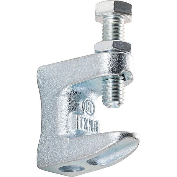 10 Pezzi - Morsetto Per Travi Spessore Di Serraggio Fino A 18 Mm Foro Ø 9 Mm Adatto Per M8 : Foro Per M8 Dimensione: Foro Per M8-image