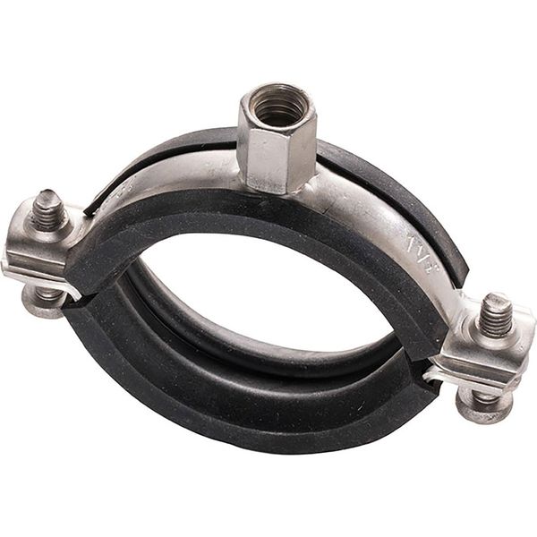 5 Pezzi - Fascetta Per Tubi In Acciaio Inox Regular V4A M8/M10 31 Mm - 38 Mm (1") Con Inserto: 31-38 Mm Dimensione: 31-38 Mm"-image