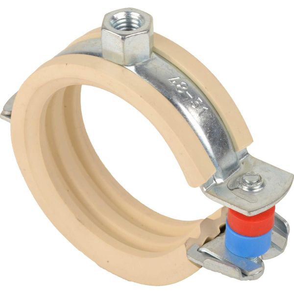 10 Pezzi - Morsetto Per Tubi Articolati 19 Mm - 22 Mm M8 Per Tubi In Plastica: 19-22 Mm X M8 Dimensione: 19-22 Mm X M8-image