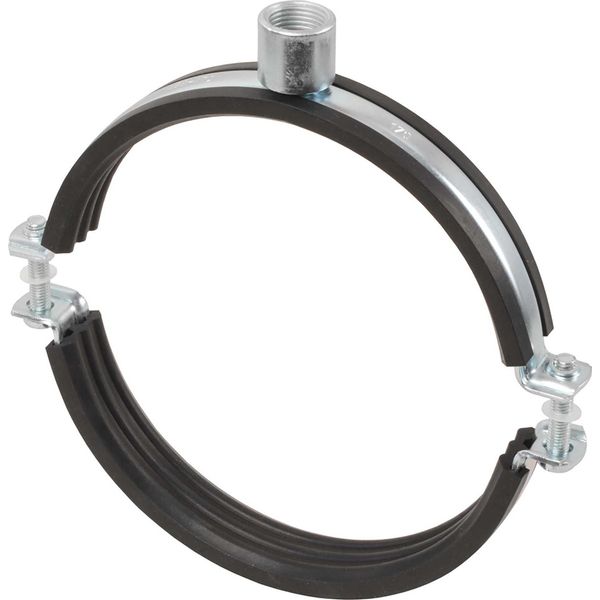 2 Pezzi - Morsetto Per Tubi A Vite 125 Mm A 4 Pieghe Versione Per Impieghi Medi: 122-128 Mm X 4 Pieghe Dimensioni: 122-128 Mm X 4 Pieghe-image