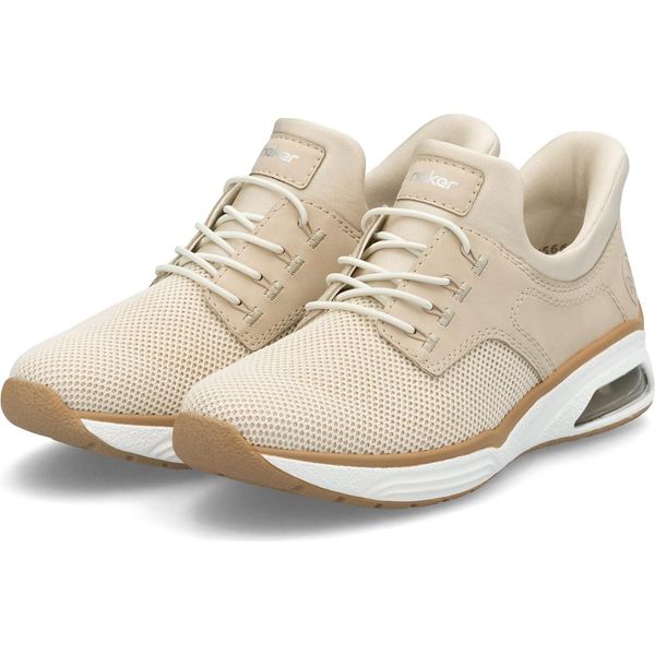 Rieker Donna Scarpe Da Ginnastica Slip-On M5665-60 Beige , Numero Di Scarpe: 40 Eu-image