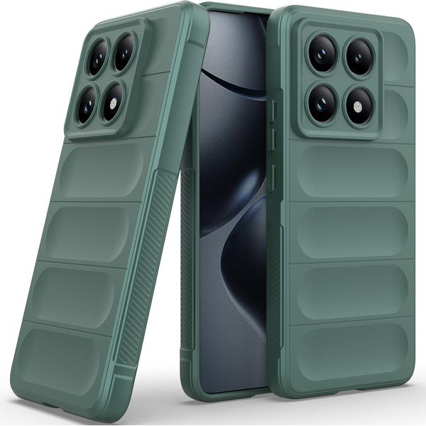 Custodia Per Xiaomi 14T Pro Custodia Protettiva In Silicone Tpu Morbido Antiurto Verde-image