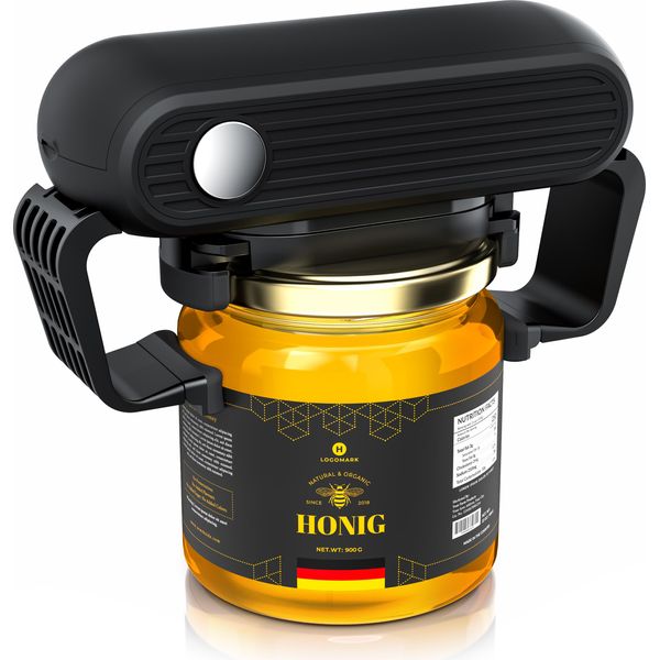 Arendo, Apriscatole Elettrico, Apriscatole Automatico Per Barattoli Sigillati, Aiutante In Cucina, Apriscatole A Vite A Mani Libere Per Ø Da 3,5 A 10 Cm-image