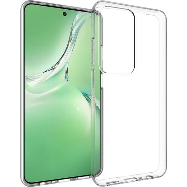 Oppo A80 Sleeve - Silicone - Custodia Morbida Accezz/Copertura Posteriore - Trasparente-image