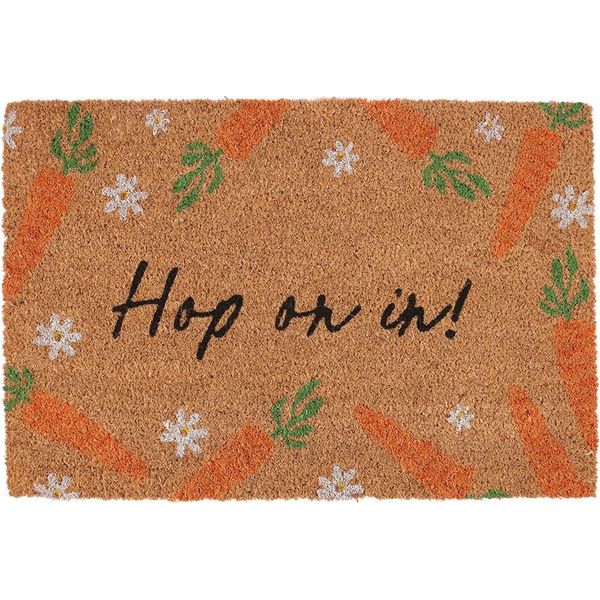 Something Different - Tappeto Per Porta "Hop On In"" SD6626 (Taglia Unica) (Naturale)"-image