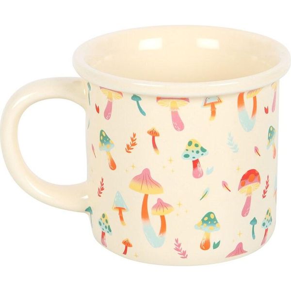 Something Different - Tazza Da Caffè "Funky Fungi Mushroom"" SD6637 (Taglia Unica) (Crema/Colore)"-image