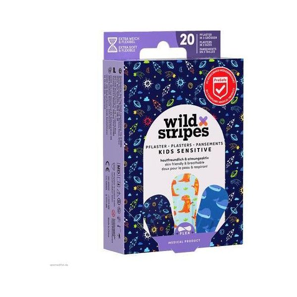 Strisce Selvagge Cerotti Per Bambini Spazio Sensibile Int 20 Pz-image