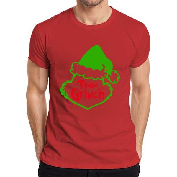 Maglietta Da Uomo Team Grinch Christmas Outfit Anti-Christmas - Christmas Xmas, Rosso, Xxl-image