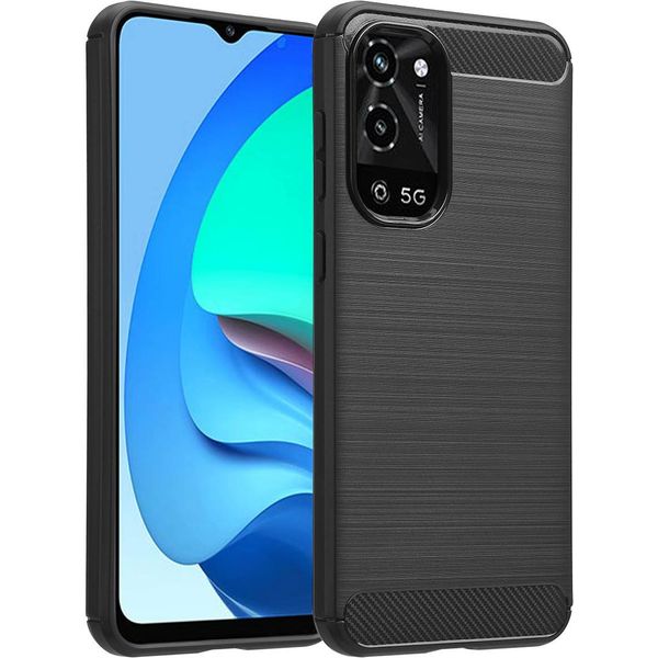 Samsung Galaxy A36 Cover - Silicone - Imoshion Custodia Morbida/Copertura Posteriore - Nero-image