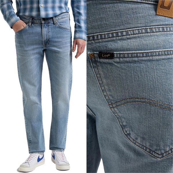 Lee, Jeanshosen Da Uomo, Vestibilità Dritta, Daren Zip Fly, W31 L32, Blau, Jeans, Baggyjeans, Buggy-image