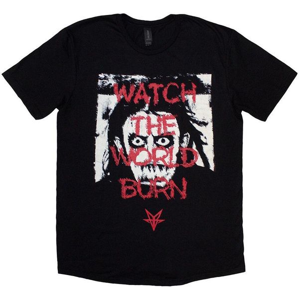 Falling In Reverse - Maglietta "World Burn"" Per Uomo/Donna Unisex RO12308 (Xxl) (Nero)"-image