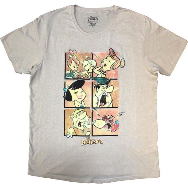 The Flintstones - T-Shirt Uomo/Donna Unisex RO12482 (M) (Sand)-image