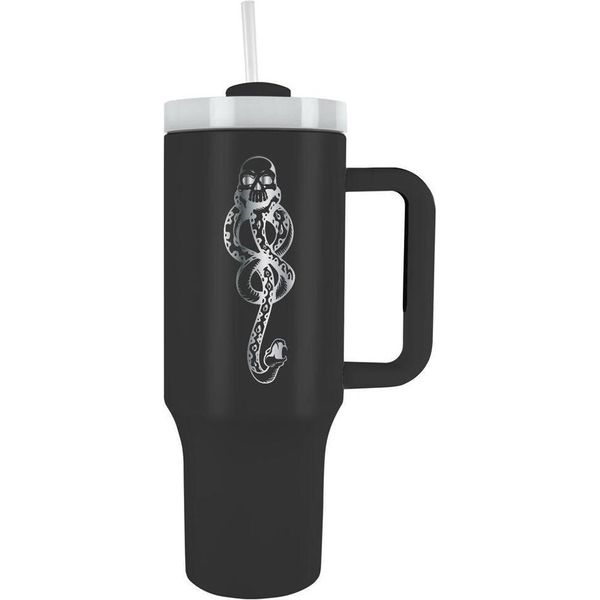 Harry Potter - Tazza Per Bere "Le Arti Oscure"", 1,1 L PM11044 (Taglia Unica) (Nero/Bianco)"-image