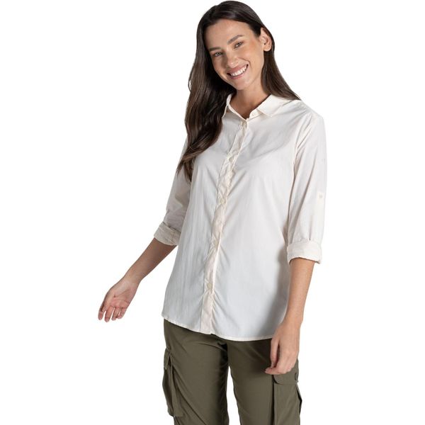 Craghoppers - Camicia "Freeda"" Da Donna A Maniche Lunghe CG2174 (36 De) (Sale Marino)"-image