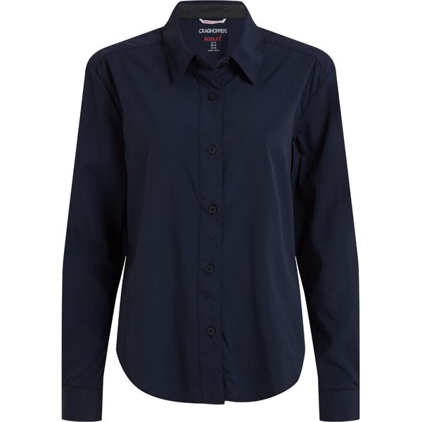 Craghoppers - Camicia "Freeda"" Da Donna A Maniche Lunghe CG2174 (38 It) (Blu Marino)"-image