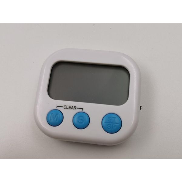 Timer Da Cucina Timer Uova Timer Breve Bianco Grande Display Timer Da Cucina Timer Digitale Cronometro Timer Breve Conto Alla Rovescia Xara-Products-image