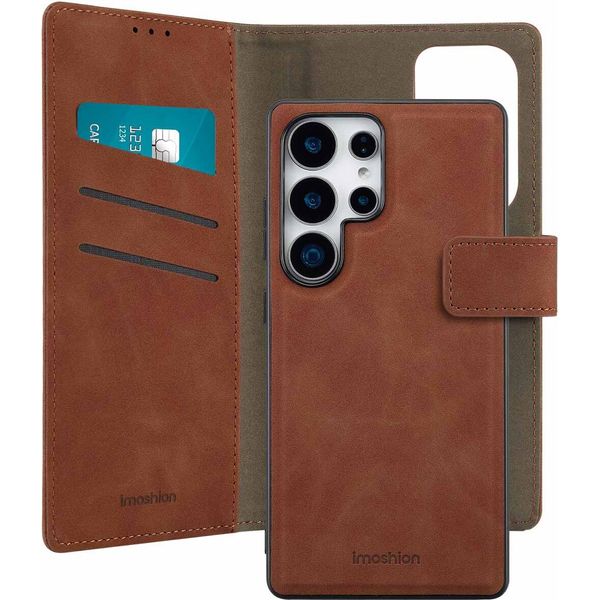 Imoshion Custodia Protettiva Samsung Galaxy S25 Ultra Custodia A Libro Custodia Per Cellulare Per Samsung Galaxy S25 Ultra - Marrone-image