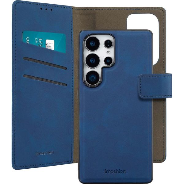 Imoshion Custodia Protettiva Samsung Galaxy S25 Ultra Custodia A Libro Custodia Per Cellulare Per Samsung Galaxy S25 Ultra - Blu-image