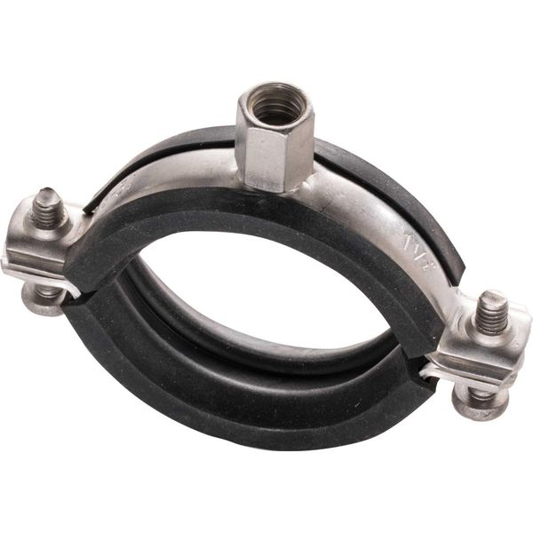 2 Pezzi - Morsetto Per Tubi A Vite 87-94Mm M8/M10 Srs Plus In Acciaio Inox A2 : 87-94Mm M8/M10 V2A Dimensioni: 87-94Mm M8/M10 V2A-image