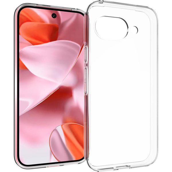 Google Pixel 9A Sleeve - Silicone - Custodia Morbida Accezz/Copertura Posteriore - Trasparente-image