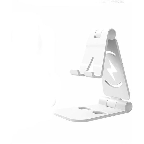 Supporto Universale Pieghevole Da Tavolo Supporto Per Cellulare Tablet Pad Argento-image