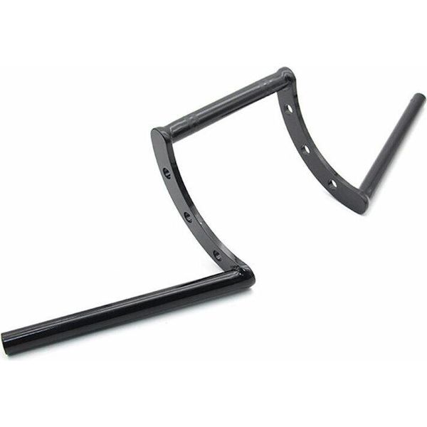 7/8" 22Mm / 1"" 25Mm Manubrio Universale Moto Balance Z Drag Bar Per Harley - Nero 22Mm"-image