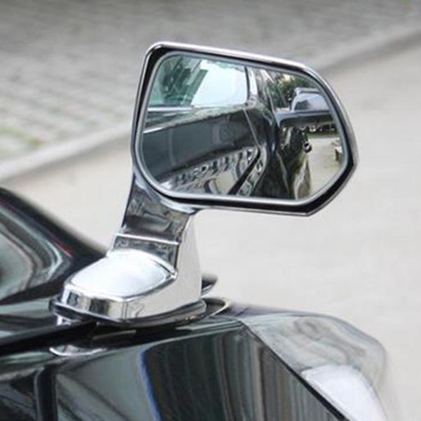 3R-105R Specchio Assistente Laterale Destro Rotante A 360 Gradi Per Auto (Argento)-image