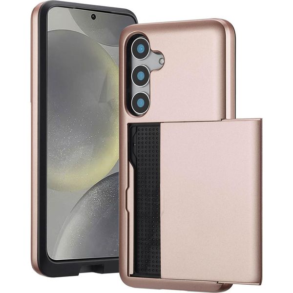 Samsung Galaxy S25 Sleeve - Plastica - Imoshion Custodia Rigida/Backcover - Oro Rosa-image