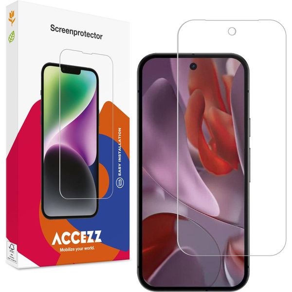 Google Pixel 9A Screenprotector: Accezz Gehard Glas Screenprotector - Trasparente-image