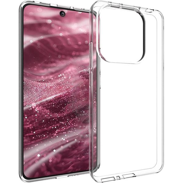 Xiaomi Redmi Note 14 Cover - Silicone - Custodia Morbida Accezz/Copertura Posteriore - Trasparente-image