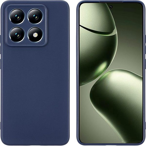 Imoshion Custodia Protettiva Xiaomi 14T Cover Posteriore Custodia Per Telefono Cellulare Per Xiaomi 14T - Blu Scuro-image