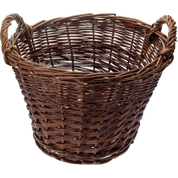 Bogateco | Cesto Da Giardino Cesto Regalo 40 X 39 Cm Cesto Decorativo Cesto Portaoggetti Cesto Giocattolo | Cesto Camino | Cesto Mercato Cesto Intrecciato Per La Camera Dei Bambini-image