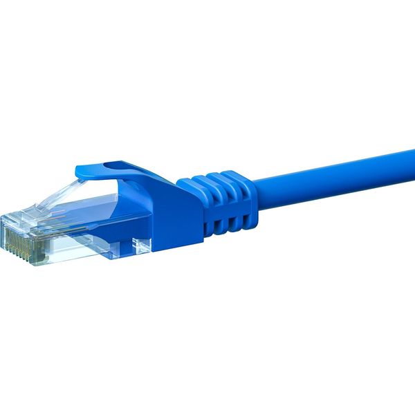 Cavo Di Rete Cat 6 U/Utp - 15 Metri - Blu - Cca-image