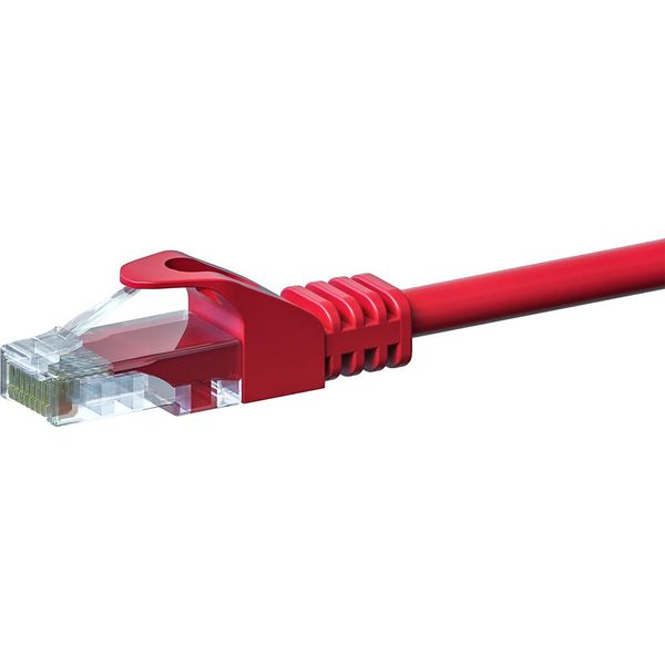 Cavo Di Rete Cat 5E U/Utp - 7,50 Metri - Rosso - Cca-image
