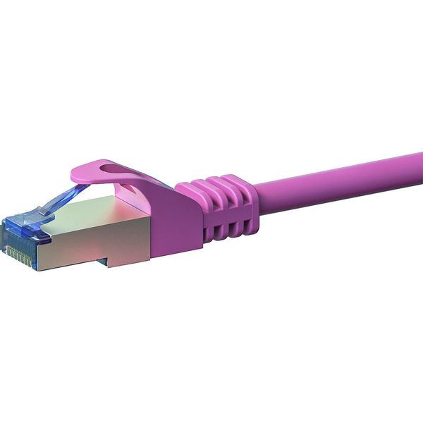 Cavo Di Rete Cat 6A Lsoh - S/Ftp - 1,50 Metri - Rosa-image